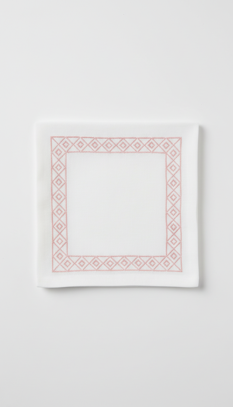 Linen napkin set in muted sage