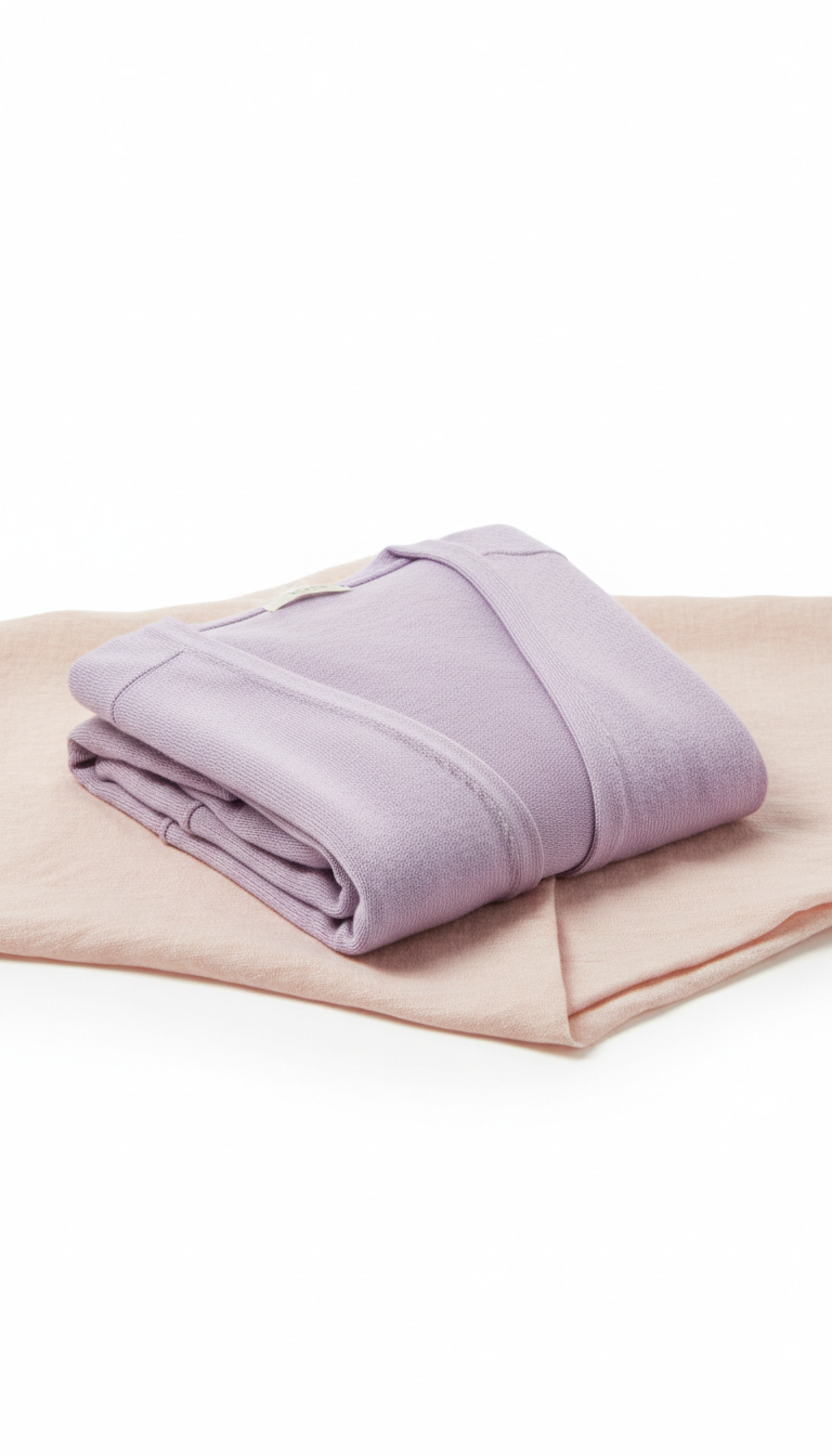 Soft Lavender Lightweight Cardigan